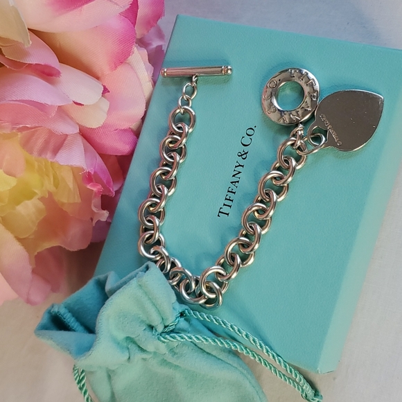 Tiffany Toggle Heart Bracelet (Blank) - Picture 1 of 7